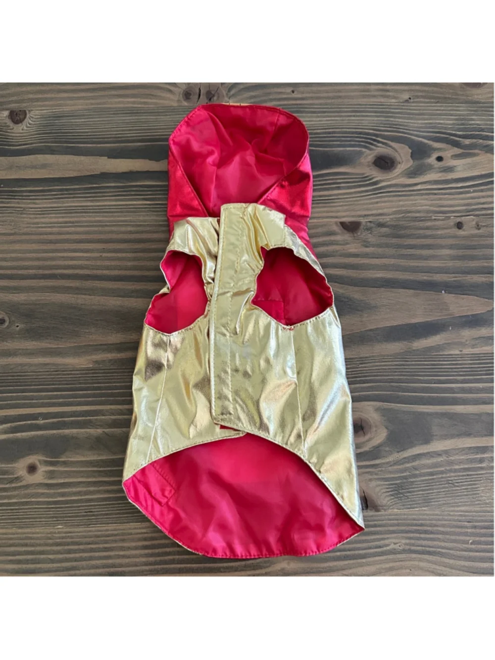 Royal Wise Iron Man Dog Costume Small Red Gold Light Up Superhero Pet Outfit